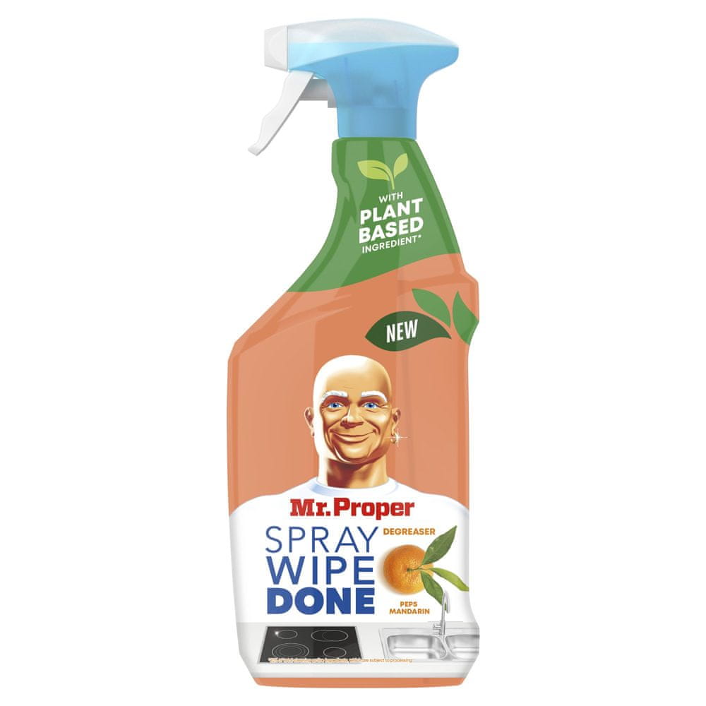 Mr. Proper Spray Wipe Done Kitchen Mandarínka 800 ml